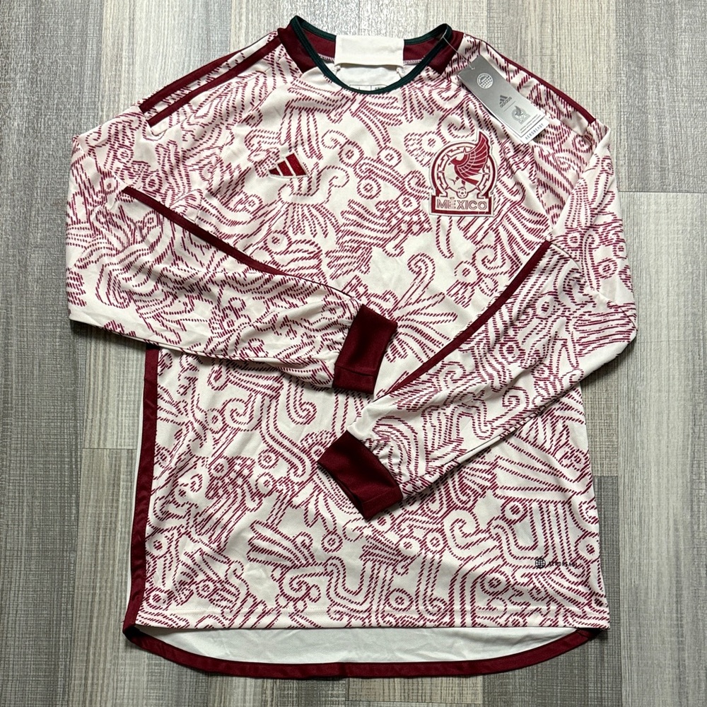 Adidas Men’s Mexico 2022/23 Away Long Sleeve Jersey